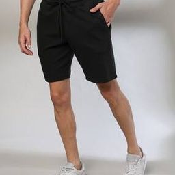 Men Regular Fit Shorts with Drawstring Waist-image-98