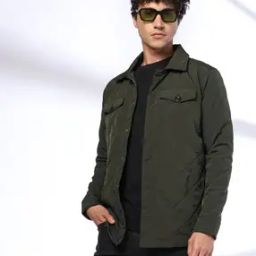 Men Quilted Slim Fit Jacket-picture-21