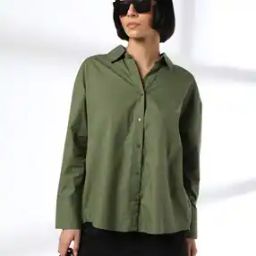 Women Regular Fit Cotton Shirt-image-94