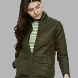 Quilted Zip-Front Jacket-image-77