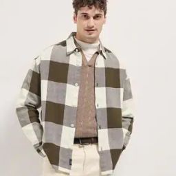 Men Checks Relaxed Fit Shirt-picture-19