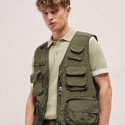Men'sSleeveless Vest Jacket-picture-51