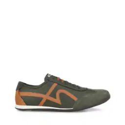 Lace-Up Sneakers with Suede upper-image-7