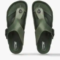 T-strap Flip-Flops with Buckle Closure-1