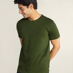 Breeeze Ultralight Basic Crew Half Sleeve T-Shirt-image-56