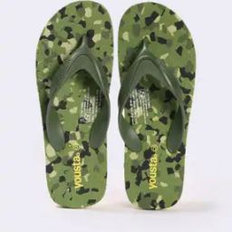 Men Printed Thong-Strap Flip-Flops-64