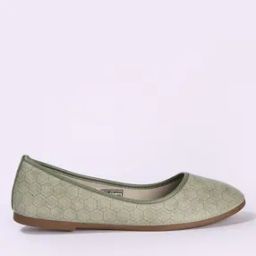 Women Reptilian Pattern Slip-On Ballerinas-image-73