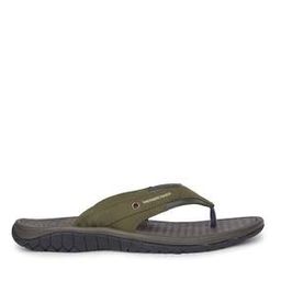 Men Typographic Print Slip-On Sandals-13