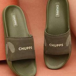 Men Typographic Print Slip-On Slides Flip-Flops-image-71
