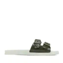 Open-Toe Slip-On Flat Slides-3