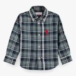 Boys Checked Regular Fit Shirt-image-53