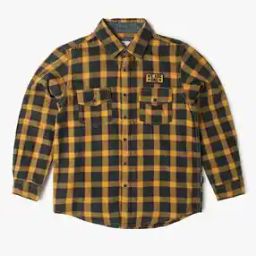 Boys Checked Regular Fit Shirt-picture-30