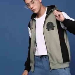 Men Zip-Front Bomber Jacket-image-75