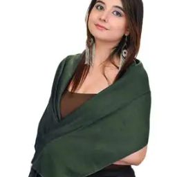 Women Reversible Scarf with Tassel-image-26