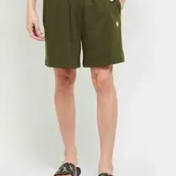 Elasticated Waist Insert Pocket Knit Shorts-image-32