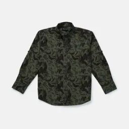 Leaf Print Shirt-image-19
