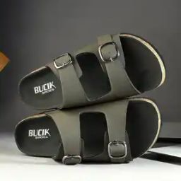 Open-Toe Slip-On Flat Sandals-22