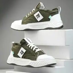 Men Panelled Lace-Up Sneakers-15