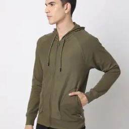 Zip-Front Hoodie with Insert Pockets-image-13