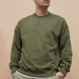 Men Regular Fit Round-Neck Sweatshirt-image-33
