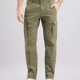 Men Slim Fit Cargo Pants-image-19