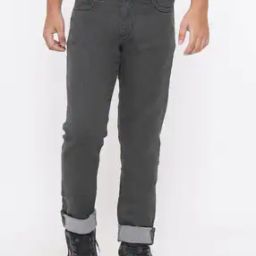 Boys Light-Wash Mid Rise Slim Fit Jeans-picture-26