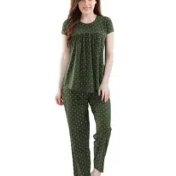 Round-Neck Top with Pyjamas-image-11