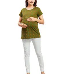 Women Printed Regular Fit T-Shirt with Short Sleeves-image-57