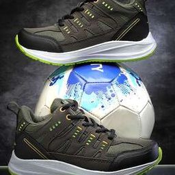 Boys Logo Print Running Sports Shoes-65