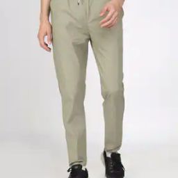 Women Straight Fit Trousers with Insert Pockets-image-64