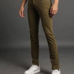 Men Light-Wash Slim Fit Jeans-image-38