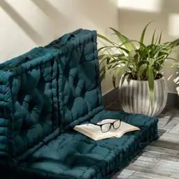 Quilted Floor Cushion 16" x 16"-27