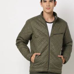 Quilted Slim Fit Zip-Front Jacket-picture-12