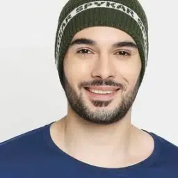 Brand Print Beanie Cap-15