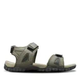 Men Double-Strap Sandals with Velcro Fastening-picture-36