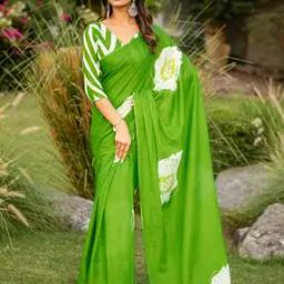 Women Floral Print Saree-image-30