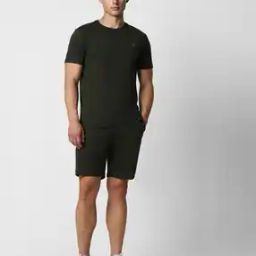 Men Regular Fit Bermuda Short with Insert Pockets-image-55