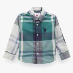 Boys Checked Regular Fit Shirt-image-92
