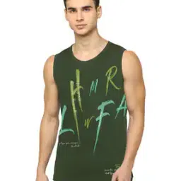 Typographic Print Crew-Neck Vest-image-64