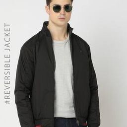 Reversible Slim Fit Bomber Jacket-44
