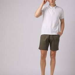 Chino Shorts with Cord Piping at Pocket & Extended Fly Detail-image-59