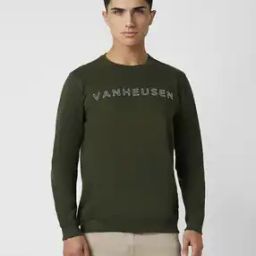 Men Micro Print Sweatshirt-image-67