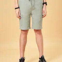 Men Regular Fit Cargo Shorts-picture-12