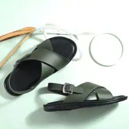 Men Colourblock Slip-On Sandals-image-69