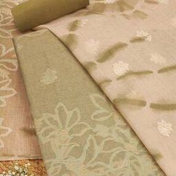 Women Floral Unstitched Dress Material-image-99