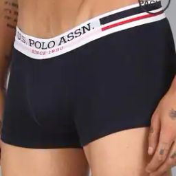 Pack of 2 Brand-Knit Waistband Trunks-image-80
