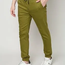 Slim Fit Joggers with Insert Pockets-image-8