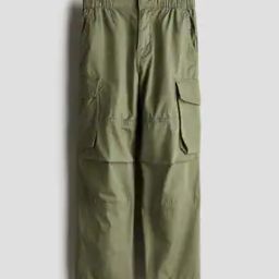 Boys Mid Rise Cargo Pants-image-97