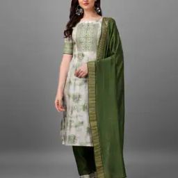 Printed Straight Kurta Set-image-22