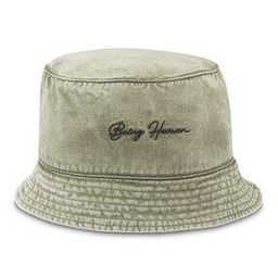 Men Embroidered Bucket Hat-image-0